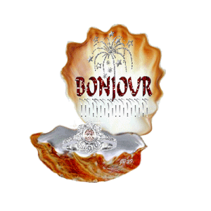 Gif animé bonjour bague